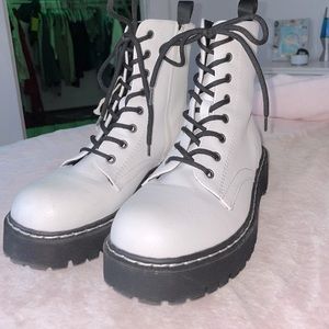 Sincerely Jules platform combat boots